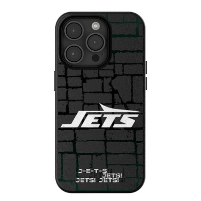 NFL AFC Teams Brick Wall MagSafe Compatible Cell Phone Case for Apple iPhone