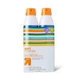Sport Sunscreen Spray - SPF 50 - 14.6oz/2pk - up & up™