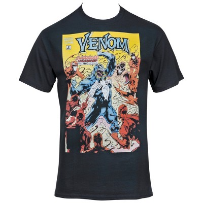Mens Venom VS Carnage Symbiotes Comic Cover T-Shirt