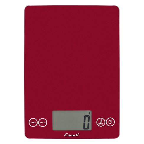 KitchenAid Stainless Steel Easy-Red Digital Scale, Red