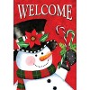 Briarwood Lane House Flag 40x28 For Outdoor Christmas Snowman Welcome House Flag Flag For Christmas House Flag - 3 of 4