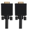 Monoprice Super VGA Cable - 1.5 Feet - Black | SVGA Male to Male Monitor With Ferrites | Gold Plated - 2 of 4