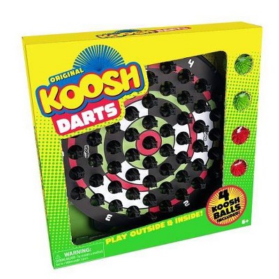 Koosh Dartboard Toy Multi - Sports Sets - 7pc: Interactive Indoor Game for Kids, Age 5+