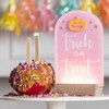 Transpac Acrylic LED Trick Or Treat Table Sign Freestanding Multicolor Battery Operated Halloween Decoration - 2 of 2