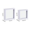 Unique Bargains 3D Display Jewelry Box with Base 20 Pcs - 2 of 4