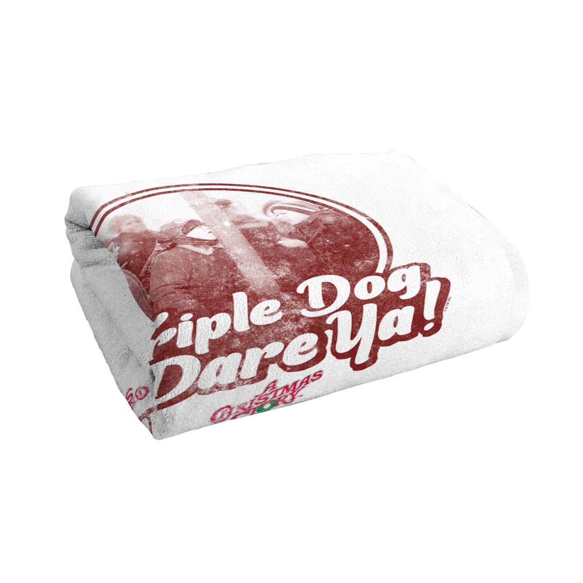 A Christmas Story Triple Dog Dare Ya 30" x 60" Beach Towel - thumbnail 3