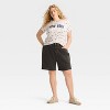 Women's New York Floral Pointelle Short Sleeve Graphic Baby T-Shirt - Off-White - 3 of 3