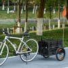 Trailer for Bike, Bicycle Cargo Trailer with Removable Storage Box - 2 of 4