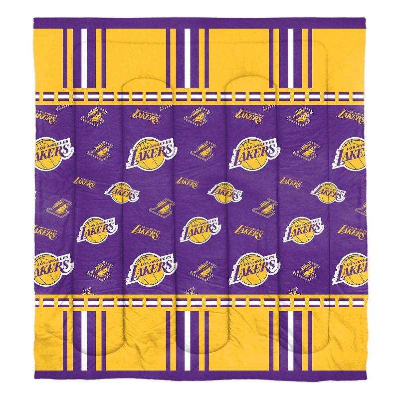NBA Los Angeles Lakers Rotary Bed Set, 2 of 4