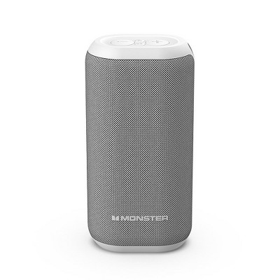 Refurbished: Monster DNA MAX Portable Bluetooth Speaker with Qi Wireless Charging - White (2MNBD1116W9L2) - Refurbished