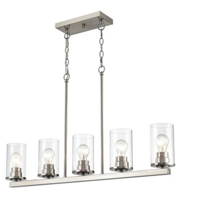 Millennium Lighting Verlana 5 - Light Chandelier in  Brushed Nickel