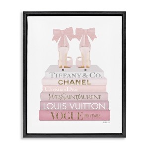 Stupell Industries Chic Shoes Glam Bookstack, 25" x 31" - 1 of 4
