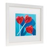 Trademark Fine Art - Key and Sea Heart Lollipops Matted Framed Art - 3 of 4