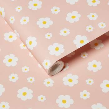 Pink Daisy Kids' Wallpaper - Pillowfort™