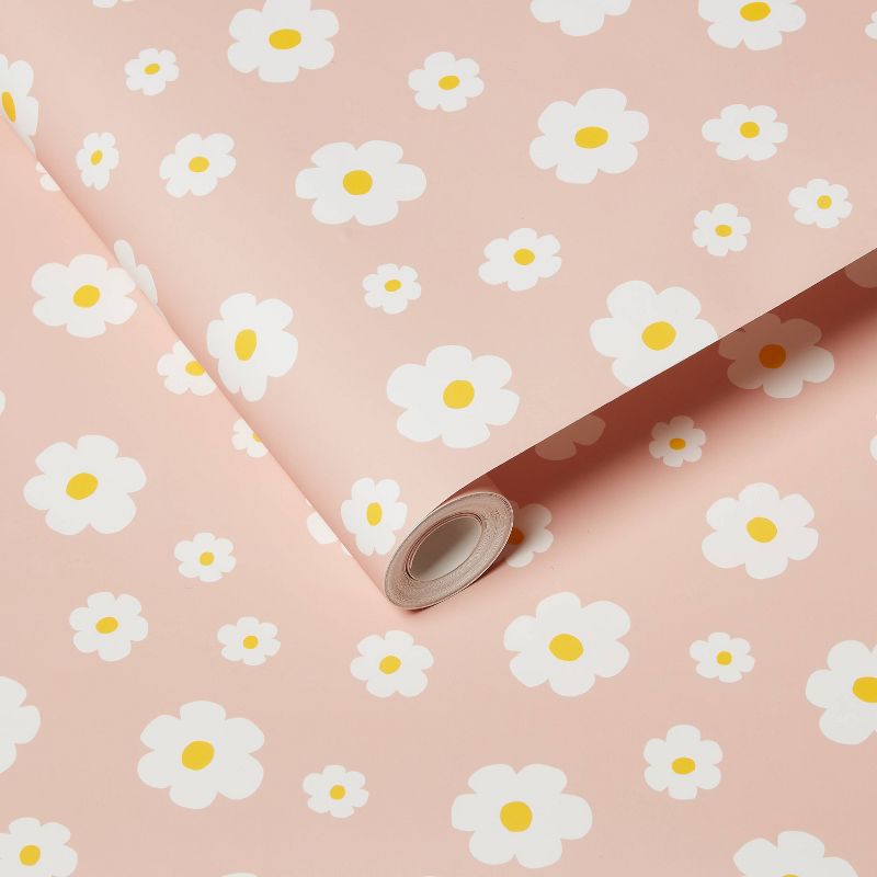 Pink Daisy Kids&#39; Wallpaper - Pillowfort&#8482;, 1 of 5