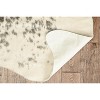 HomeStock Faux Cow Hide Brown and White Speckle, Tufted and Printed, Transitional - 3 of 4