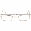 Skeleteen Old Lady Costume Set - Grey Granny Wig and Fake Gold Rectangle Eyeglasses Grandma Set for Women and Girls - 2 of 3