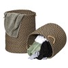 Colonial Mills Cabana Woven Hampers - Black 17"x17"x22" - 4 of 4