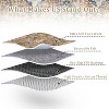 Acekool Christmas Area Rugs Festive Holiday Doormat Machine Washable Non-Slip Rug for Entryway,Living Room & Dining Areas - 4 of 4