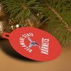 Delaware State University Hornets Logo Aluminum Holiday Christmas Tree Ornament - 4 of 4