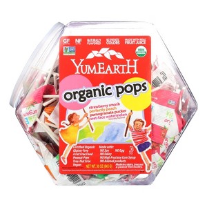 Yumearth Organic Pops Assorted Flavors - 30 oz - 1 of 4