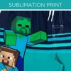 Minecraft Creeper Compression Swim Trunks Bathing Suit UPF 50+ Quick Dry Little Kid to Big Kid - 3 of 4
