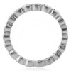 Pompeii3 1/3ct Diamond Eternity Wedding Ring Filigree Vintage White Yellow Rose Gold 14k - 2 of 3