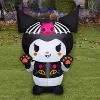 Gemmy Airblown Inflatable Kuromi Sanrio (WM), 4.5 ft Tall, Multi - 2 of 4