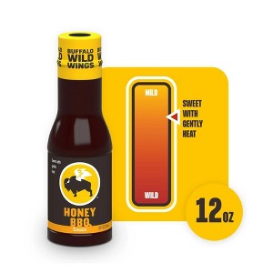 Buffalo Wild Wings Honey BBQ Sauce, 12 fl oz (Pack of 2) - 1 of 3