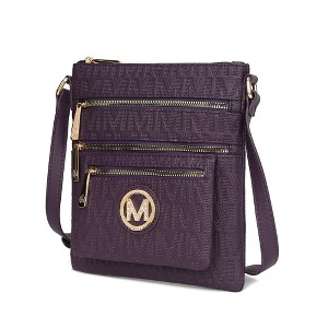 MKF Collection Jessy M Signature Handbag Vegan Leather Women’s Crossbody Bag by Mia K - 1 of 4