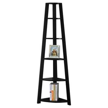 Bookcase with Corner Accent Étagère 60" - EveryRoom®
