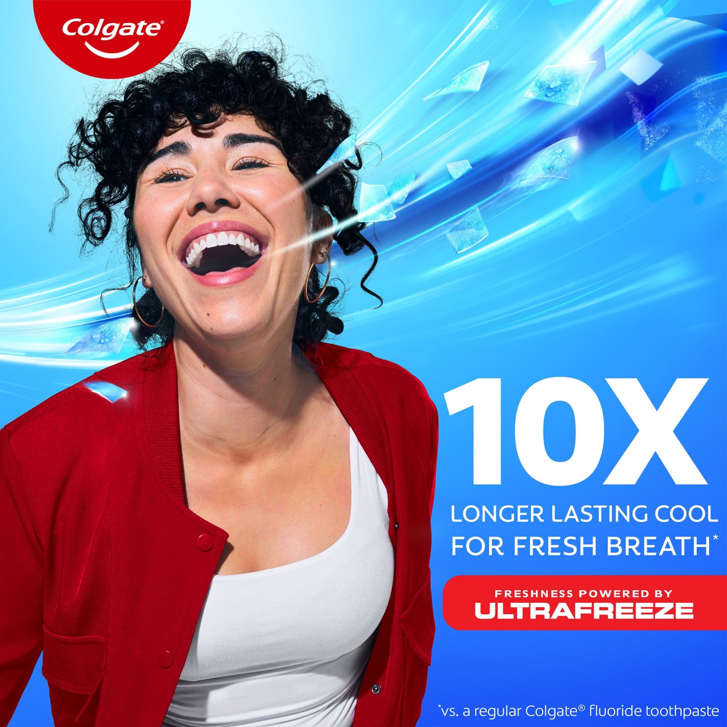 Colgate Max Fresh Toothpaste with Mini Breath Strips Cool Mint - 6.3oz, цвет: Мятный — фото 4