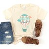 The Juniper Shop Adventure Awaits Clouds Toddler Short Sleeve Tee - 2 of 2