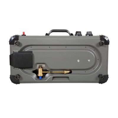 Stansport Stainless Steel Portable Propane Gas Stove & Grill Combo