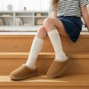 CUSHIONAIRE Keto Kids Slippers - Cozy Slip On Mule House Shoes with Faux Fur Lining and Cushioned Memory Foam Comfort - 2 of 4