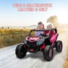 2-Seater 24V Ride-On UTV – Powerful 4WD Electric Car for Kids with Remote Control, Shock Absorbers, Leather Seats, Music & Lights - 2 of 4