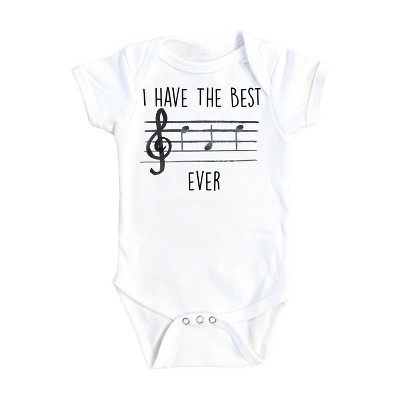 Best Dad Musician - Baby Boy Girl Clothes Infant Onesie® Funny Cute Newborn GS1