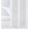 Dainty Home Daniella Linen Textured Striped 3d Chenille Tufted Shower Curtain - 2 of 4