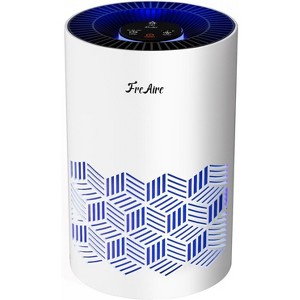 FreAire Air Purifiers for Bedroom, H13 HEPA Air Purifier with RGB Lights, Air Purifiers for Pets Dust Smoke Pollen Dander Smell white - 1 of 4