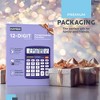 CATIGA 8-Digit & 12-Digit Desktop Calculator, Large LCD, Sensitive Buttons, Dual Solar Power, Standard Function for Office, Home, School - 2 of 4