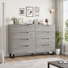 8 Dresser for Bedroom,55" Freestanding Horizontal Drawer with Storage - 2 of 4