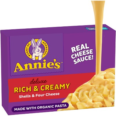 Annie's Homegrown Deluxe Mac and Cheese Four Cheese - 11.3oz
