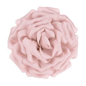 Unique Bargains Alloy Satin Fabric Big Rose Flower Dainty Brooches Pin 1 Pc - 1 of 4