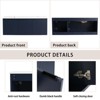 Bencmate Bathroom Storage Cabinets, Bathroom Vanity, 48 Inch Bathroom Vanity with Sink, Floating Bathroom Sink Cabinet with Drop-Shaped Resin Sink and - 3 of 4