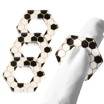 Waterdale Collection - Onyx Napkin Rings
