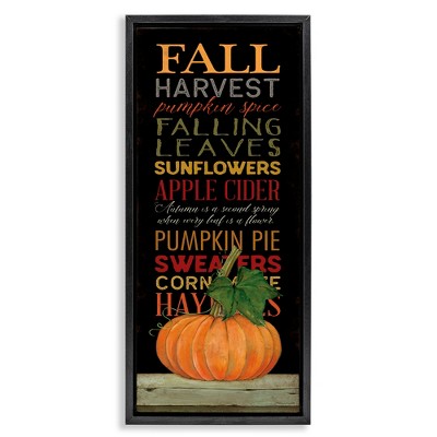 Stupell Industries Fall Harvest Autumn Seasonal, 15" x 31"