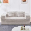 Modern 2-3 Seat Sofa, Contemporary Sofa Couch for Living Room Bedroom, No Assembly Required, Off-White - 4 of 4