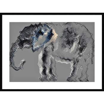 New 3D String Art Wall Home Decorator Elephant Handmade 12x16 Gift