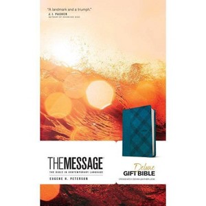 The Message Deluxe Gift Bible - by  Eugene H Peterson (Leather Bound) - 1 of 1