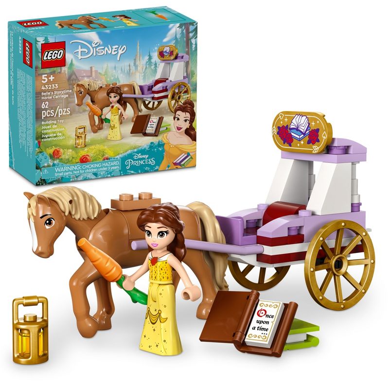 LEGO Disney Princess Belle&#39;s Storytime Horse Carriage 43233, 1 of 8